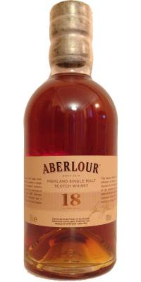 Aberlour 18yo Sherry Wood 43% 700ml