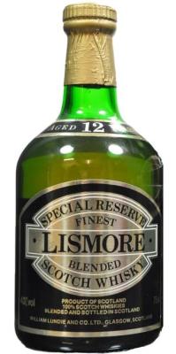 Lismore 12yo Special Reserve Baker Oil Tools 43% 750ml