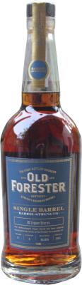 Old Forester Single Barrel BC Liquor Stores 63.2% 750ml