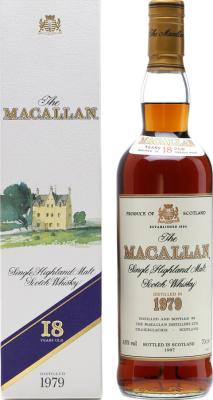 Macallan 1979 Vintage 18yo Sherry Cask 43% 700ml