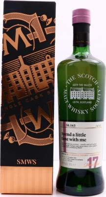 Benrinnes 2000 SMWS 36.143 Spend a little time with me Refill Ex-Bourbon Barrel 60.2% 700ml