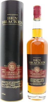 Ben Bracken 1987 Cd Speyside Single Malt 32yo Oak Cask LIDL 47% 700ml