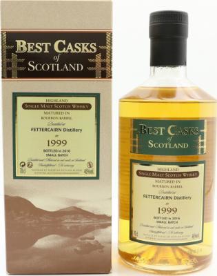 Fettercairn 1999 JB Best Casks of Scotland Bourbon Barrel 46% 700ml