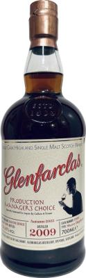 Glenfarclas 2009 Production Manager's Choice Sherry Hogshead 59.8% 700ml