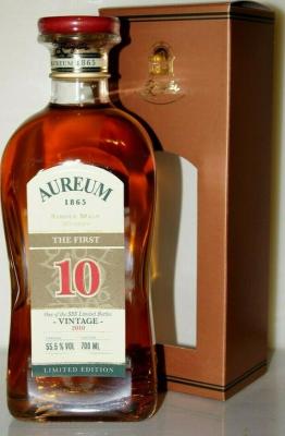 Aureum 1865 2010 The 1st Spessarteiche/Ex-Bourbon 55.5% 700ml