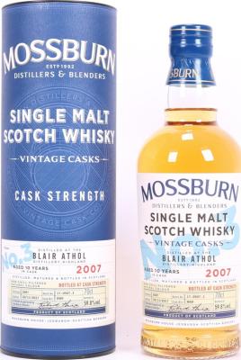 Blair Athol 2007 Vintage Casks #3 59.8% 700ml