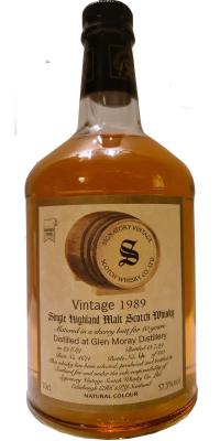 Glen Moray 1989 SV Vintage Collection Dumpy Sherry Butt #4671 57.5% 700ml