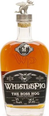 WhistlePig The Boss Hog Charred New American Oak Barrel 53 57.8% 750ml