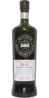 Clynelish 1983 SMWS 26.61 Black bullets in A posh library Refill Hogshead Ex Bourbon 55% 700ml