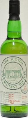 Glen Moray 1998 SMWS 35.22 Apple pie and sherbet lemons 1st Fill Barrel 35.22 59.1% 700ml