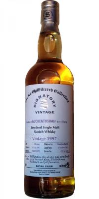 Auchentoshan 1997 SV The Un-Chillfiltered Collection Bourbon Hogsheads 101830 + 31 46% 700ml