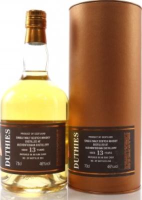 Auchentoshan CA Duthies 13yo Oak Cask 46% 700ml