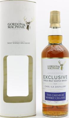 Caol Ila 2005 GM Exclusive Refill Sherry Hogshead #301490 The Carnegie Whisky Cellars 51.3% 700ml