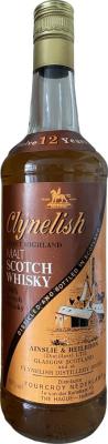 Clynelish 12yo Ainslie & Heilbron NL import Fourcroy Nederland 1e van der Kunstraat 10 The Hague Holland 43% 750ml