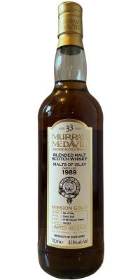 Blended Malt Scotch Whisky 1989 MM Mission Gold Sherry Butt + Oloroso Hogshead Finish 42.8% 700ml