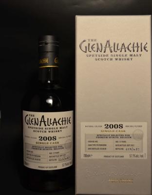 Glenallachie 2008 PX Puncheon Premium Spirits Belgium 57.1% 700ml