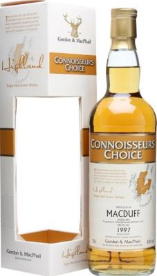 Macduff 1997 GM Connoisseurs Choice Refill Sherry Hogsheads 43% 700ml