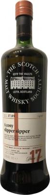 Cragganmore 1999 SMWS 37.89 A cosy slipper sipper 1st Fill French Oak Hogshead 53.9% 750ml