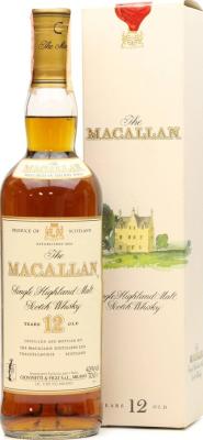 Macallan 12yo Giovinetti & Figli Import 43% 700ml