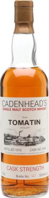 Tomatin 1976 CA #3949 58.6% 700ml