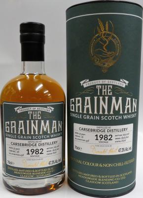 Carsebridge 1982 MBl The Grainman Sherry Butt #26 47.3% 700ml