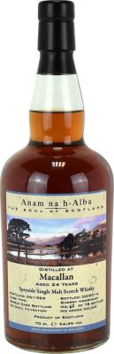 Macallan 1989 ANHA The Soul of Scotland 24yo Sherry Hogshead 54.4% 700ml