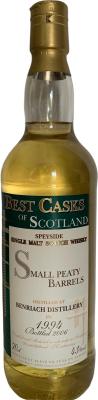 BenRiach 1994 JB Best Casks of Scotland Small Peaty Barrels 43% 700ml