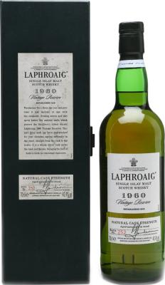 Laphroaig 1960 Vintage Reserve Oddbins 42.4% 700ml