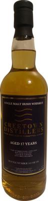 Irish Whisky 17yo WhB Creetown Distillers 41.4% 700ml