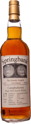 Springbank 1995 CG Greedy Angels 1st Edition Bas Veenendaal 50.4% 700ml