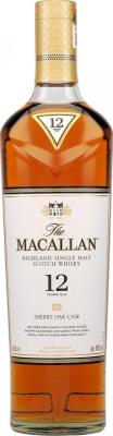 Macallan 12yo Sherry Oak Cask Sherry 40% 700ml