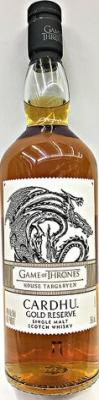 Cardhu Gold Reserve House Targaryen 40% 700ml