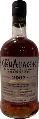 Glenallachie 2007 Single Cask Px Puncheon Co-op Western Canada 60.2% 700ml