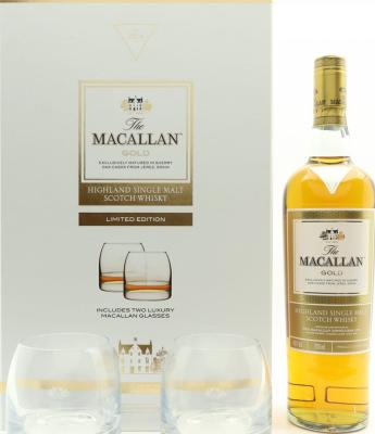 Macallan Gold Gift Set 40% 700ml