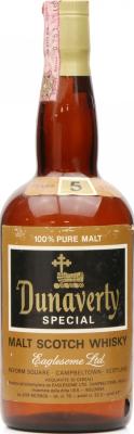 Dunaverty 5yo Es 100% Pure Malt 43% 750ml