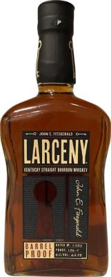 John E. Fitzgerald Larceny 6yo Barrel Proof Kentucky Straight Bourbon Whisky 63.2% 750ml