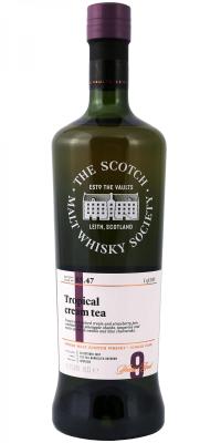 Glen Elgin 2007 SMWS 85.47 Tropical cream tea 1st Fill Ex-Bourbon Barrel 61.2% 700ml