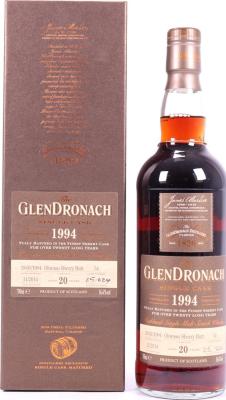 Glendronach 1994 Single Cask Batch 11 Oloroso Sherry Butt #54 56.6% 700ml