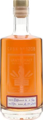 Santis Malt Cask No 1208 53.7% 500ml