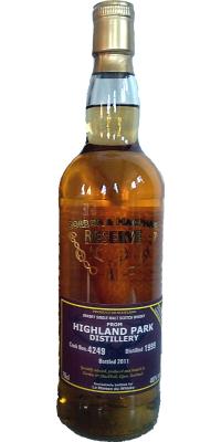 Highland Park 1999 GM Reserve 1st Fill Bourbon Barrel #4249 LMDW 46% 700ml