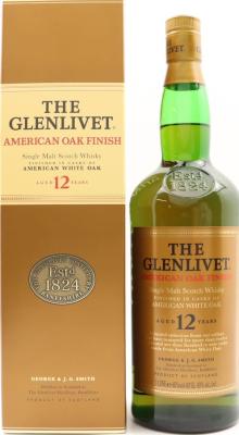 Glenlivet 12yo American Oak 40% 1000ml