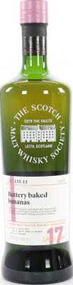 Loch Lomond 2000 SMWS 135.13 Buttery baked bananas 2nd Fill Ex-Bourbon Barrel 55.8% 700ml