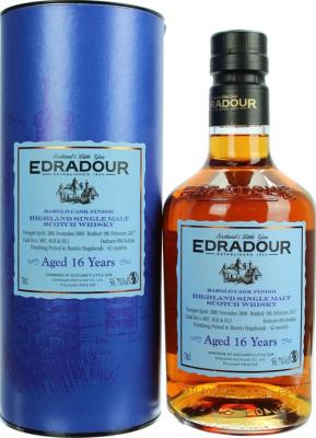 Edradour 2000 Barolo Cask Finish 807, 810 & 811 56.7% 700ml