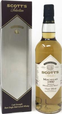 Macallan 1990 Sc Bourbon Cask #291 46.1% 700ml