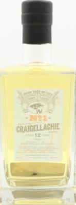 Craigellachie 2003 C&T Dram Good Whisky #1 Refill Bourbon Hogshead 124/2003 59.9% 700ml