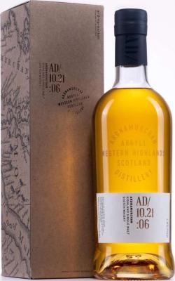 Ardnamurchan AD/10.21:06 Bourbon-Sherry cask 46.8% 700ml