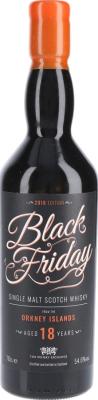 Black Friday 18yo ElD 2018 Edition The Whisky Exchange 54.6% 700ml