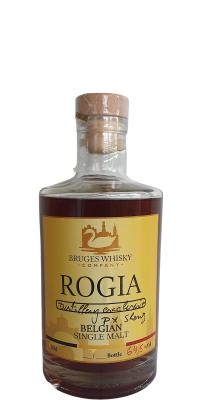 Bruges Whisky Company Rogia Distillery Exclusive First fill PX Sherry finish 64.5% 500ml