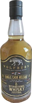 Wolfburn 2017 Single Cask Release International Whisky Festival The Hague 2024 52.4% 700ml