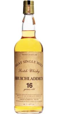 Bruichladdich 16yo RWD Giorgio D'Ambrosio Import 43% 750ml